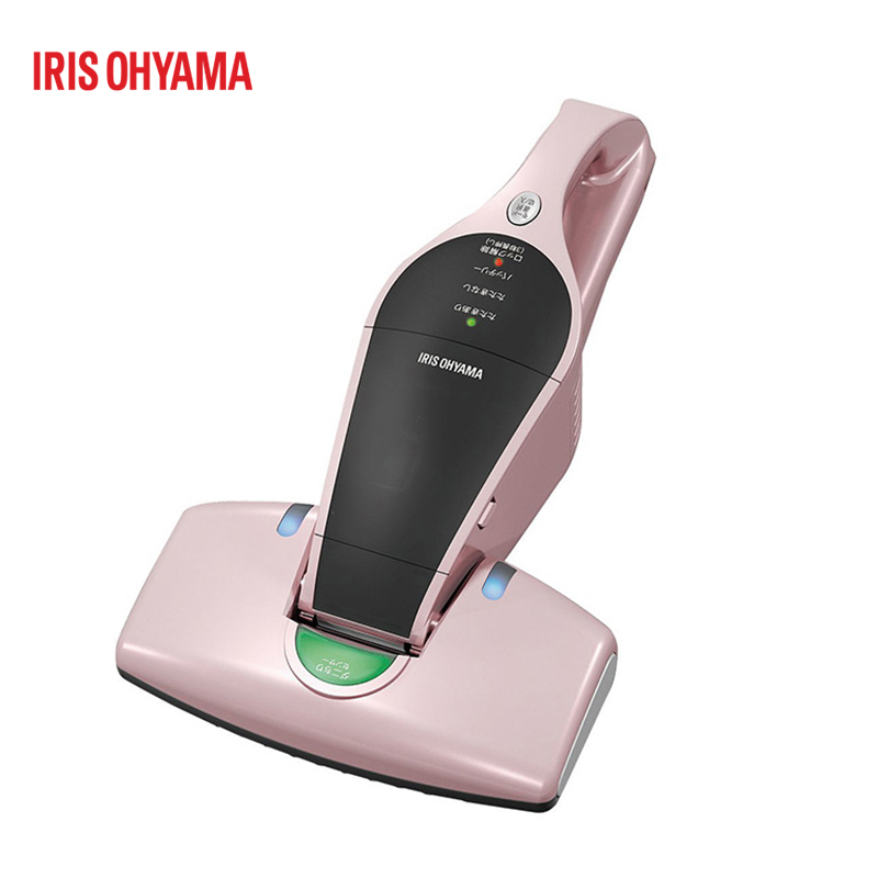 爱丽思(IRIS OHYAMA)日本 除螨仪 家用无线充电手持床铺沙发除螨吸尘器 IC-FDC1C 粉色