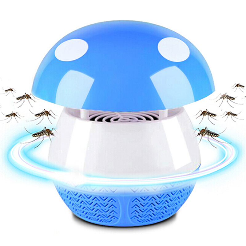 尚迪灭蚊灯家用 灭蚊器电子驱蚊器餐厅室内婴儿光触媒捕蚊器 白