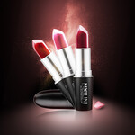 美丽妮口红不易掉色唇膏女士口红防水不易沾杯雾面哑光口红 口红3支装（颜色随机）