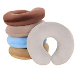 走飞丫 U型枕护颈枕 飞机旅行汽车头枕 午睡枕午休枕头靠枕头 U型枕头 灰色