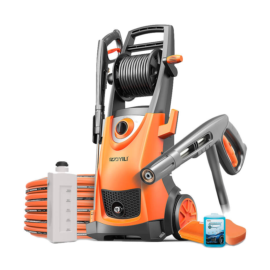 家用洗车机 高压清洗机 大压力空调庭院洗车神器 高端感应刷车工具