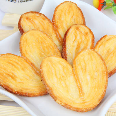 日本进口 三立 德用源氏蝴蝶酥饼干 大包装28枚蝴蝶脆饼294g