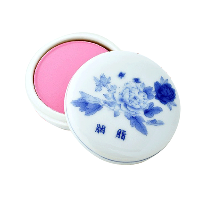 谢馥春胭脂11g(粉状腮红 桃红色 青花瓷包装)