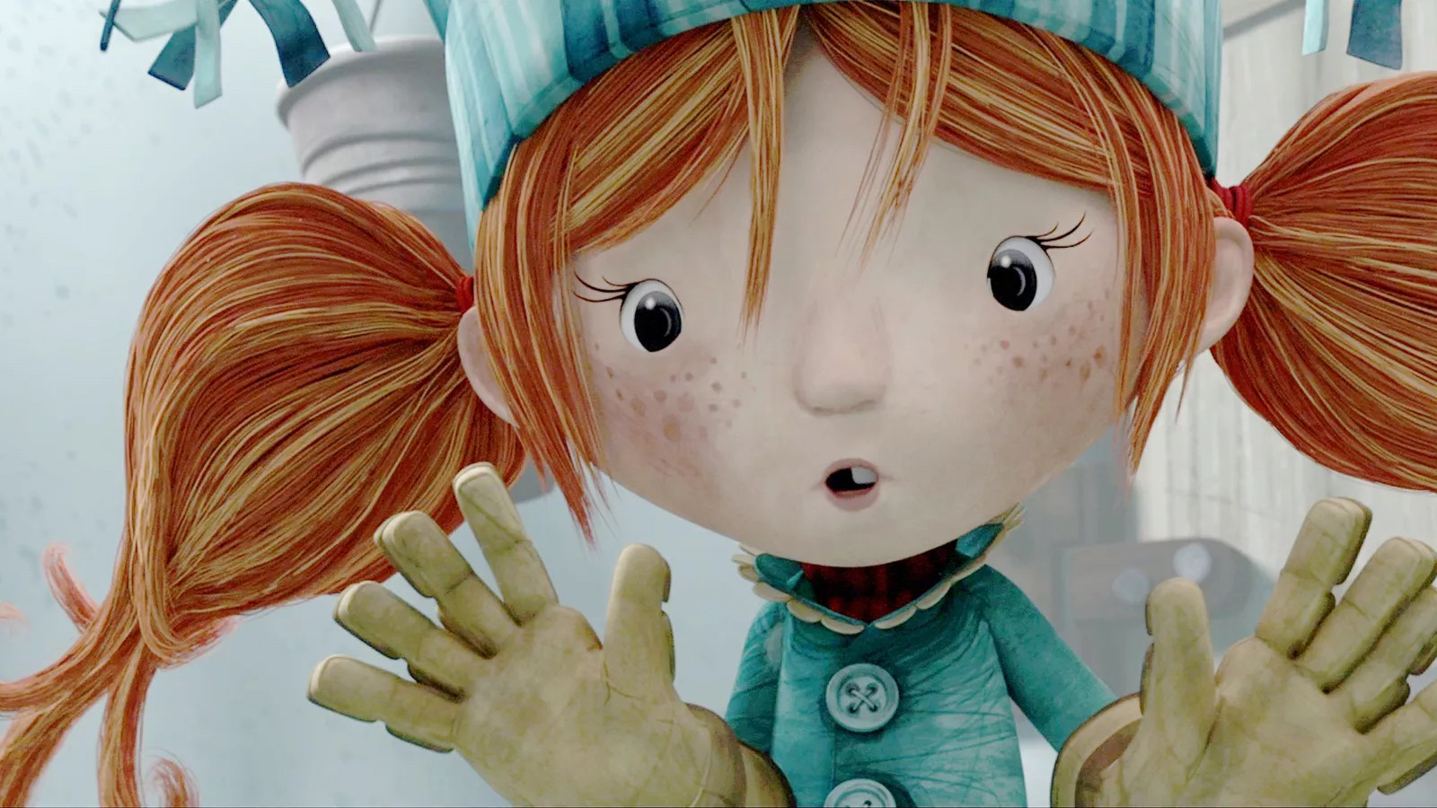 小男孩卢克(安吉拉·加洛波配音)和刚到搬到镇子上的小女孩索菲亚(露