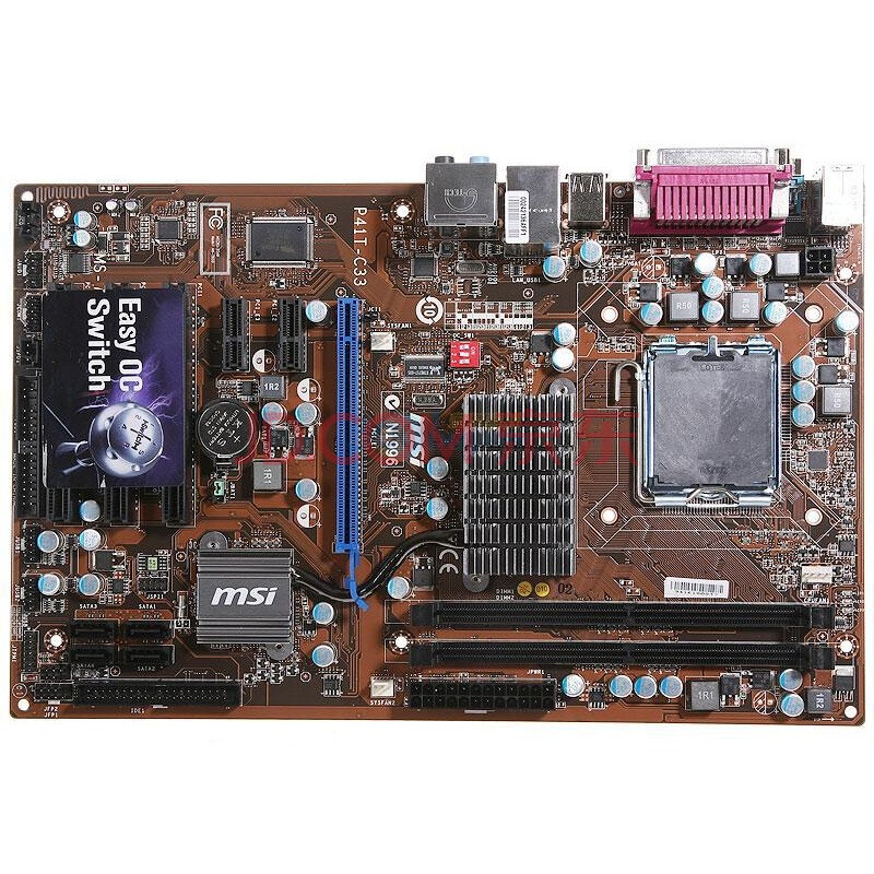 微星(msi)p41t-c33主板(intel g41/lga 775)