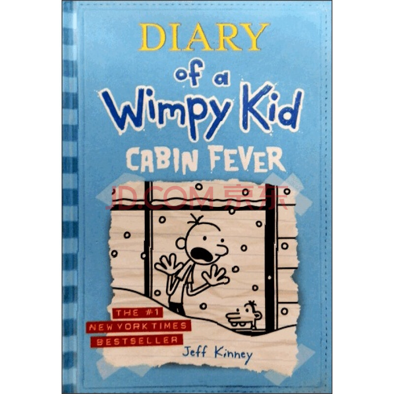 diary of a wimpy kid #6: cabin fever 小屁孩日記6:幽閉症 英文原版