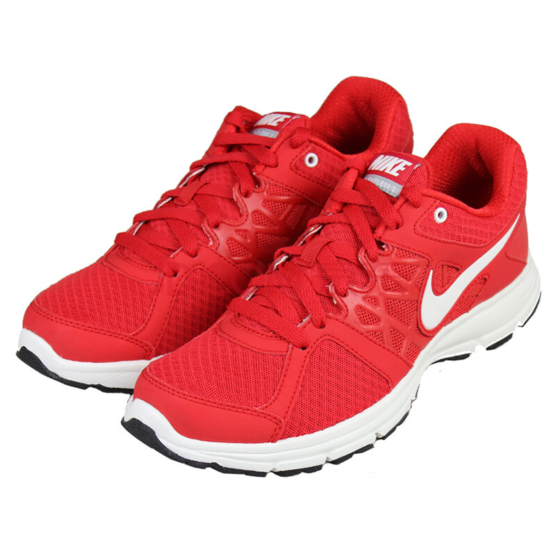 耐克nike男鞋低帮透气网面跑步跑鞋运动鞋 511915-004 红色511915-600