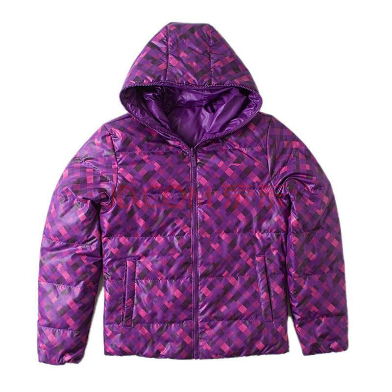 李宁li-ning女装短羽绒服-aymg078-4 苋菜紫/桃红紫/桑紫色 xl