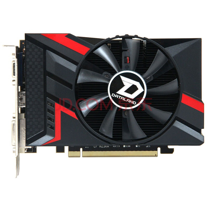 迪兰(dataland)r7 240 超能d3 2g ds 750/800(boost)/1600 2gb/128bit