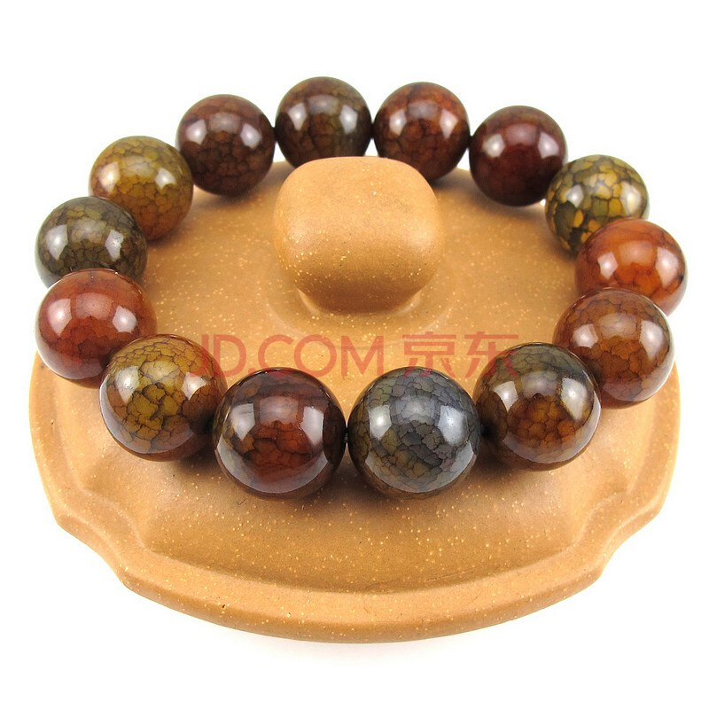 相石缘16mm天然龙纹玛瑙手链男开光手串生肖化太岁