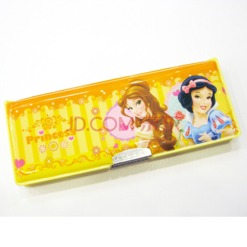 2013正品迪士尼白雪公主女孩文具盒铅笔盒可爱精美双层塑料笔盒p5971
