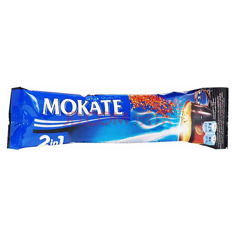 欧洲原装进口咖啡 mokate(摩卡特)二合一无糖速溶咖啡 10条 140g