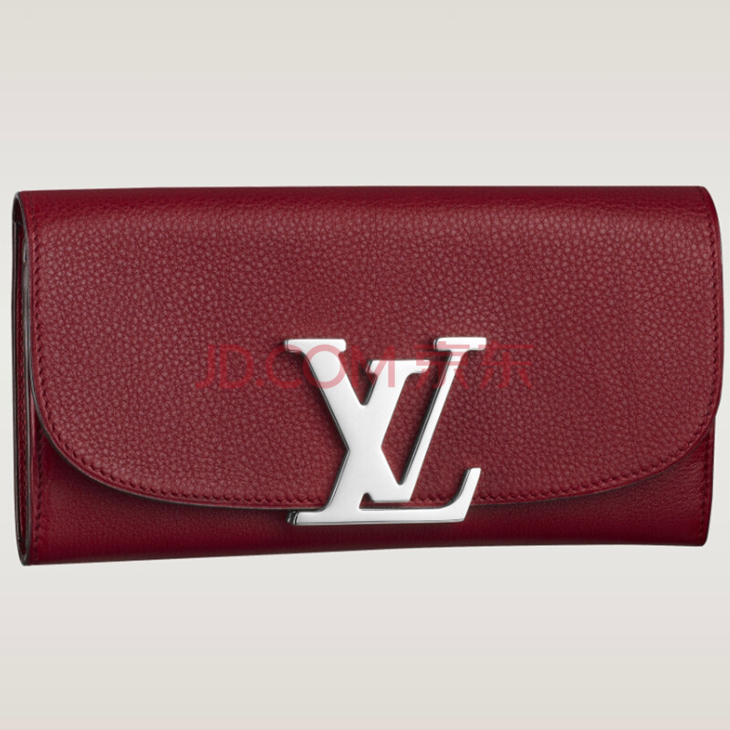 路易威登louis vuitton lv vivienne 长款钱包 樱桃红款