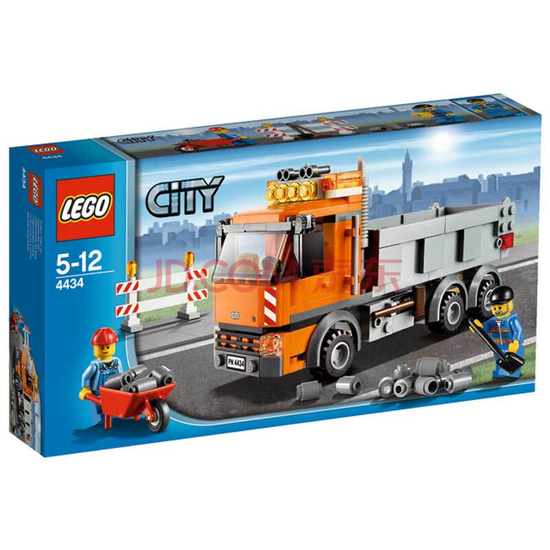 00 乐高lego 城市系列 l60025 汽车大奖赛用卡车 早教积木 玩具