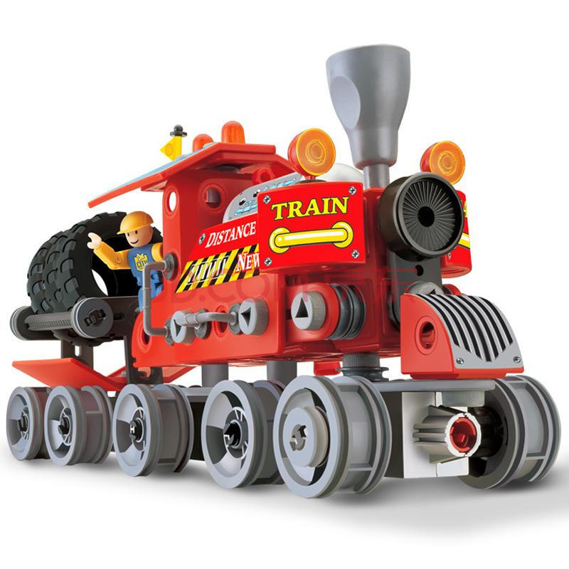 柏源电动拼装积木组装玩具 男孩智力多种玩法 8岁10岁儿童益智玩具7岁