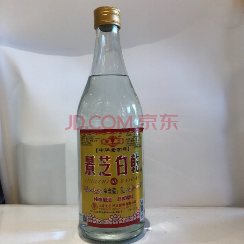 62度景芝白干高度原浆3l