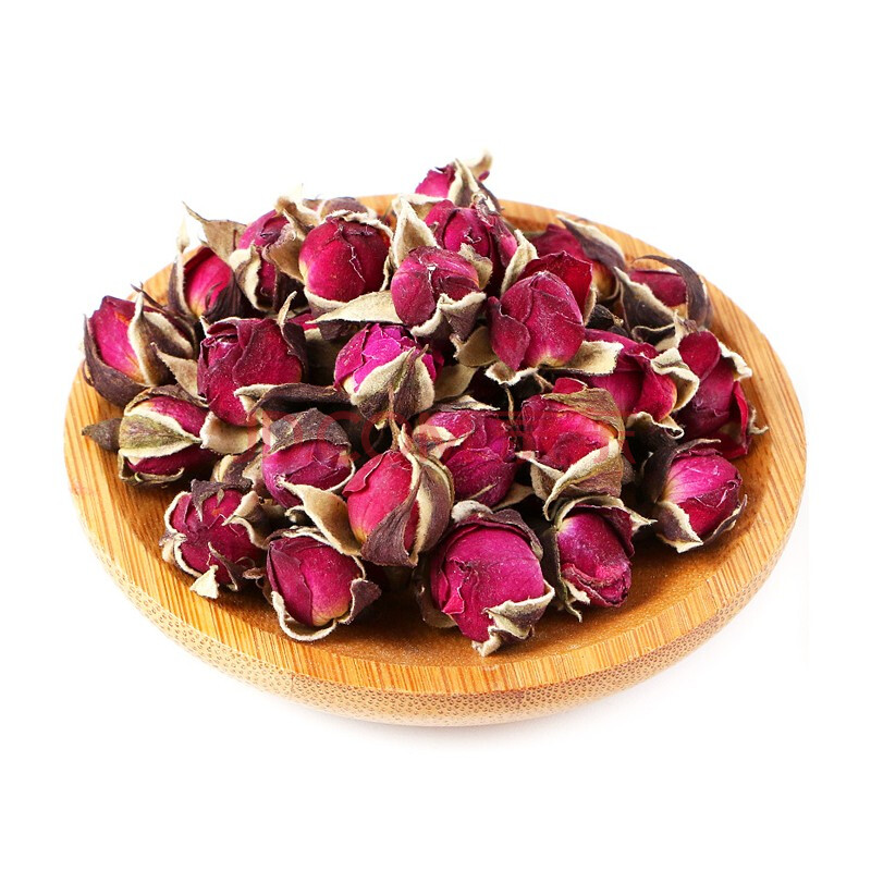 海鲜阁 云南金边玫瑰 玫瑰花茶 干玫瑰花 玫瑰花苞蕾 500g