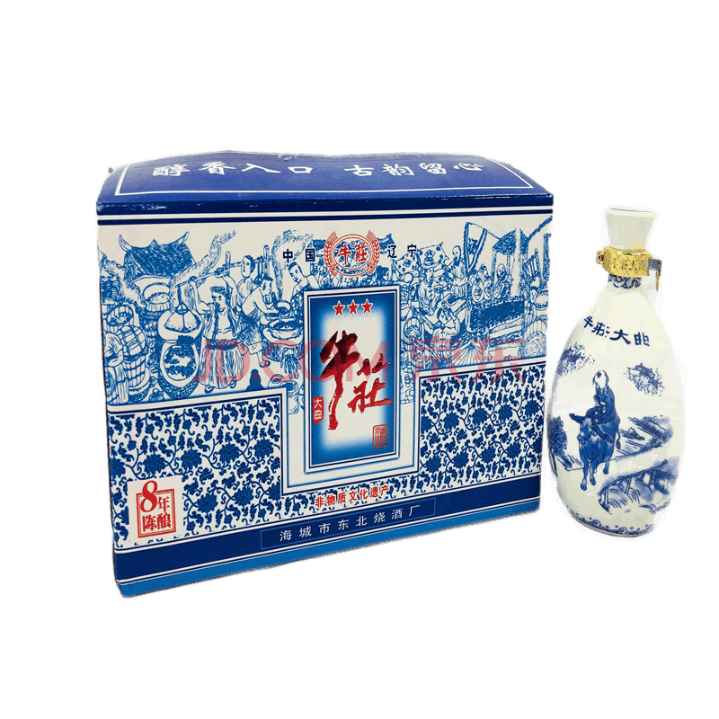 牛庄大曲50度250ml(6瓶装)/箱