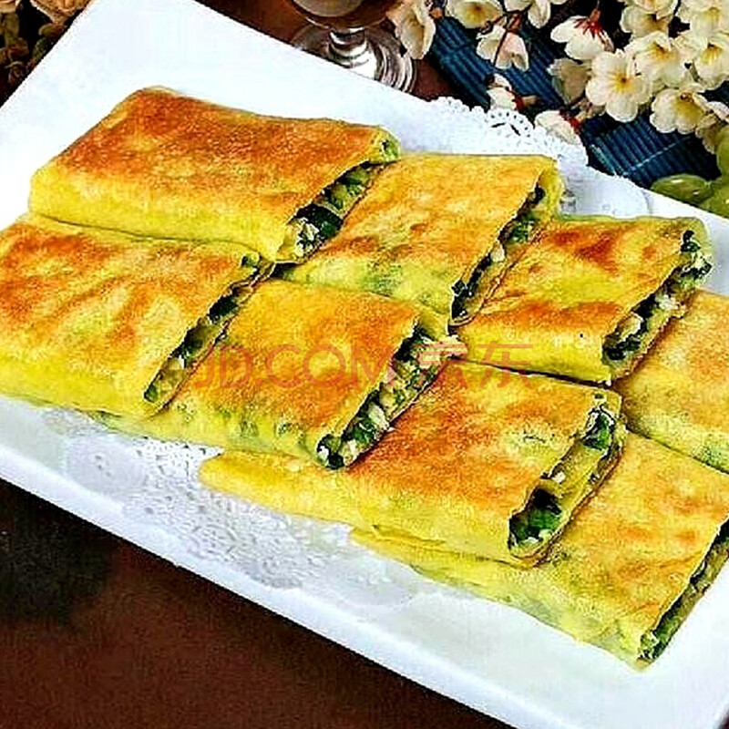 东北筋饼盒子 韭菜盒子 即食早餐 馅饼烙饼早餐饼 土豆丝饼 香辣萝卜