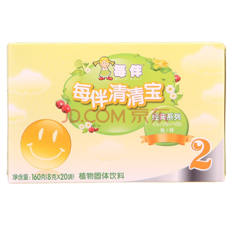 每伴经典幼儿清清宝160g/盒