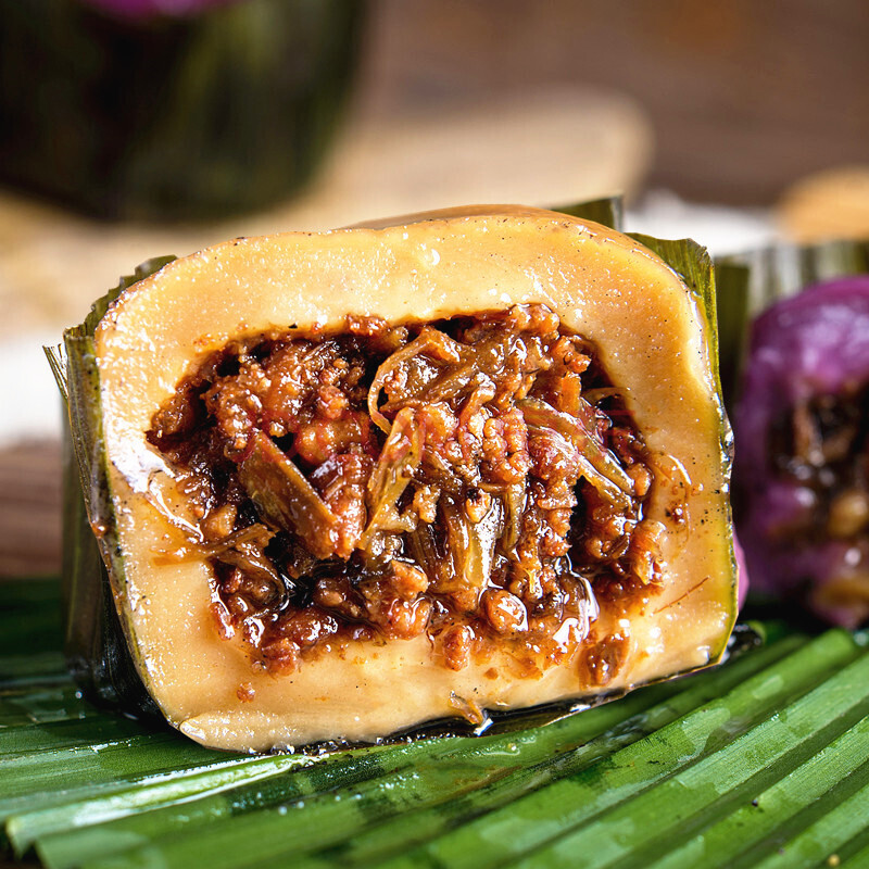 四川特产乐山叶儿粑猪儿粑10个新鲜手工黄粑糯米糕小吃鸭儿粑lj 白皮