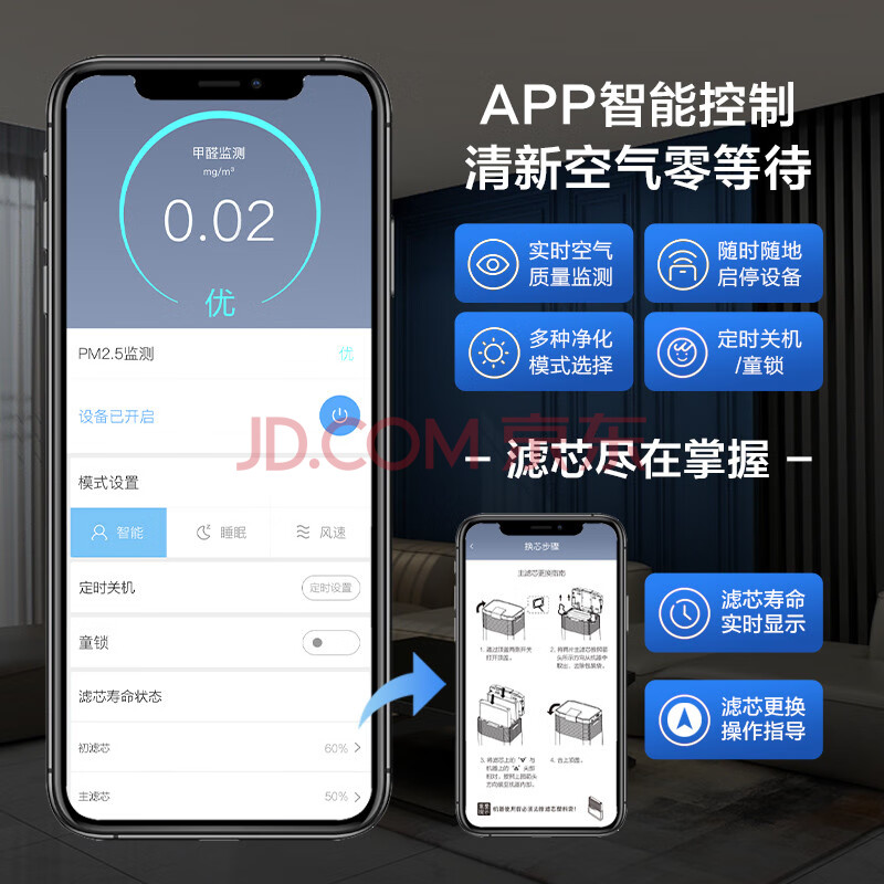 挖内幕爆料A.O.史密斯空气净化器JF1568评价到底好不？A.O.史密斯JF1568测评入手体验爆料 对比评测 第4张