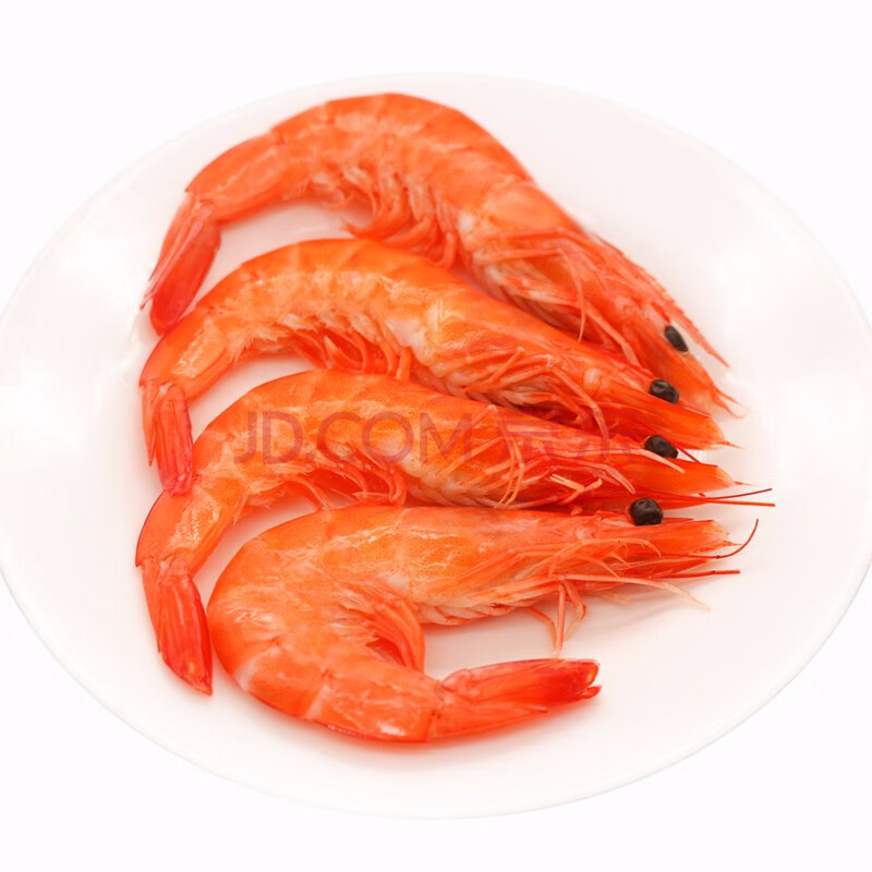 猫大厨 泰国熟冻红虾 香虾 解冻即食 净重750克/盒 约48-52只