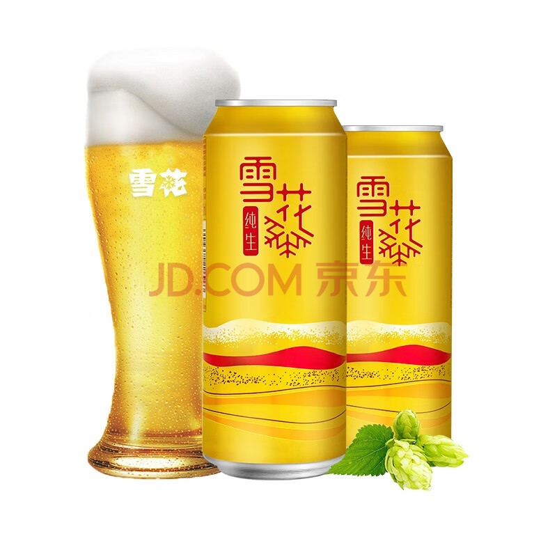 雪花啤酒10度纯生 109元12听-酒好喝