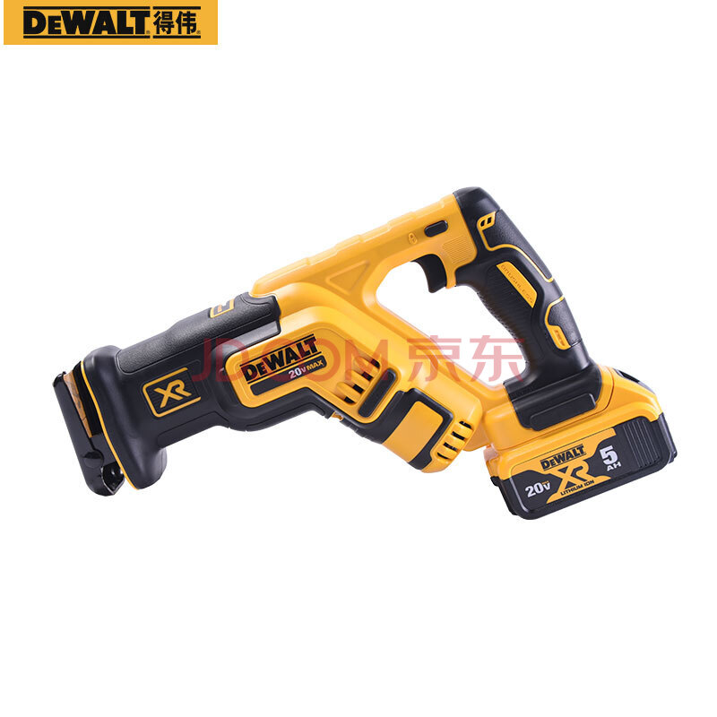 得伟(dewalt)dcs367p2-a9 锂电充电式无刷往复锯大功率马刀锯金属木材