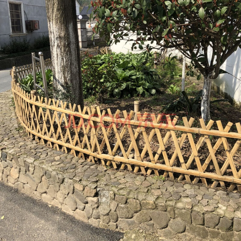 竹篱笆竹栅栏围栏户外庭院花园装饰菜园日式围栏新农村别墅围栏室外