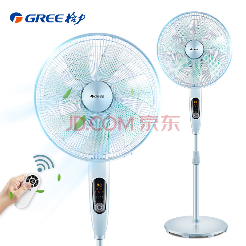 174.25元包邮 GREE 格力 FDZ-40X65Bg7 变频落地扇+赛亿转页扇