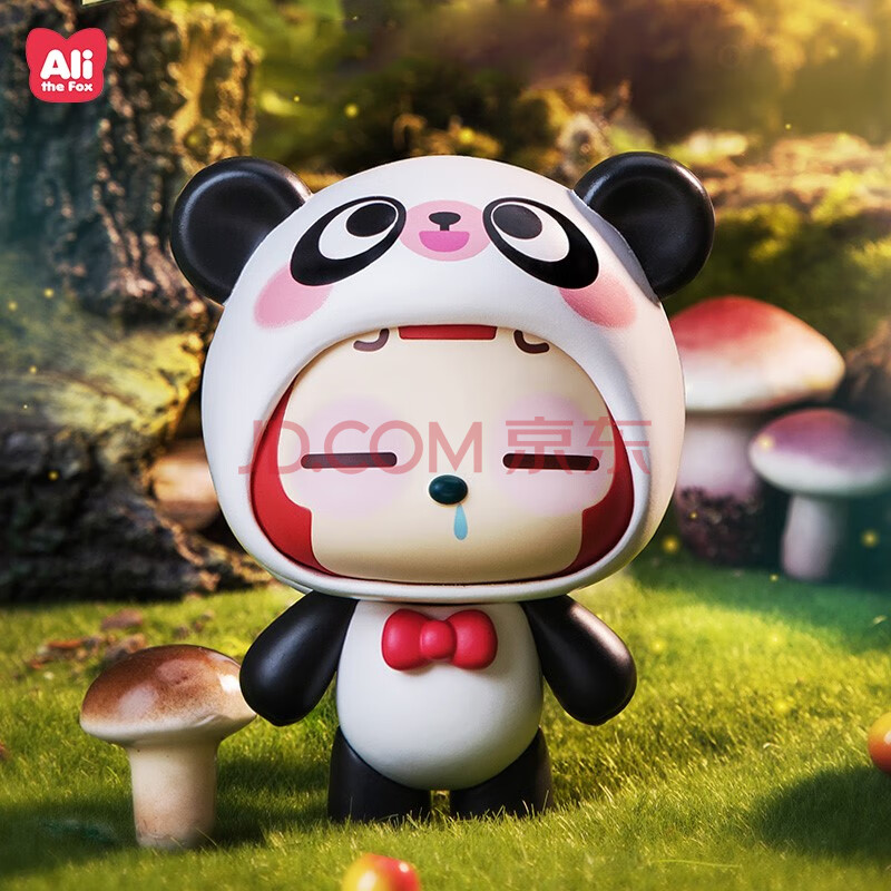 圆梦筑成 阿狸动物奇踪盲盒迷你手办公仔桌面摆件