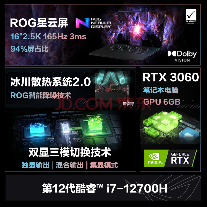 请问说说ROG幻16 2022 第12代英特尔酷睿16英寸笔记本质量靠谱不？全面实测分享 心得评测 第3张