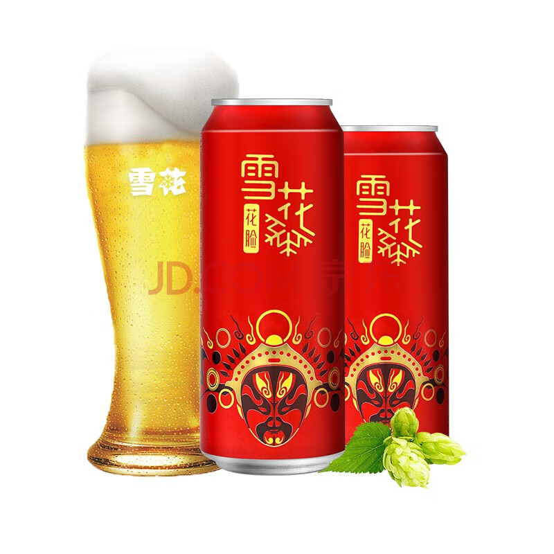 雪花啤酒脸谱花脸 179元12听-酒好喝