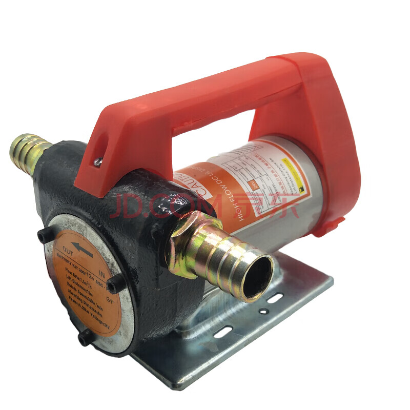 定制抽油泵柴油12v伏24v伏220v正反转电动直流加油机器油桶自吸泵小型