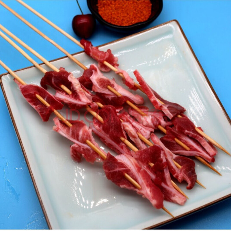 羊脆骨40串烧烤食材半成品新鲜羊肉户外bbq