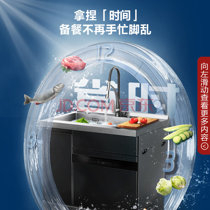 实用吐槽-美的集成水槽洗碗机XQ01怎么样完美？真实入手是预测，内幕爆料 对比评测 第1张