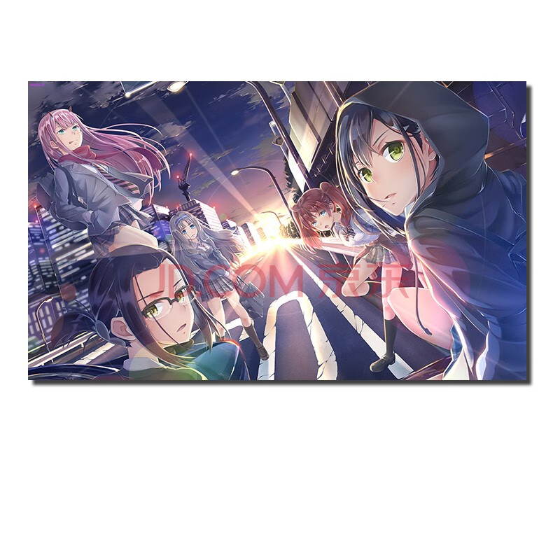 darling in the franxx国家队动漫海报周边2房间宿舍装饰墙贴壁画 nb