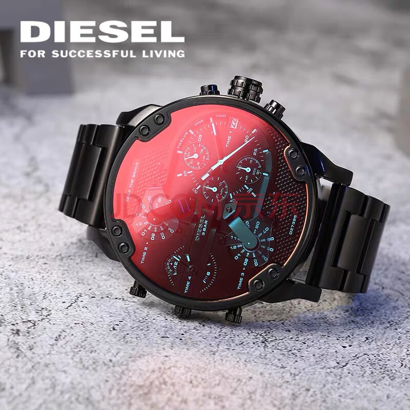 迪赛(diesel) thedaddie系列 四时区手表 破晓光辉 dz7395