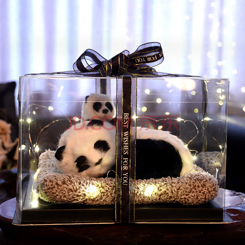 母子款熊猫礼盒27*27*18cm