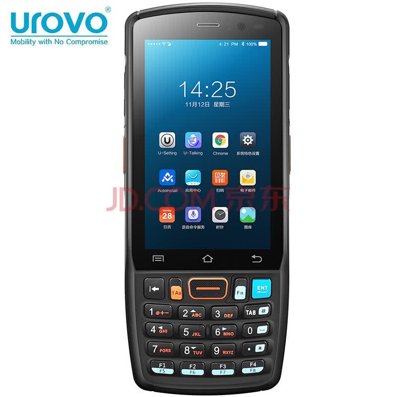 优博讯(urovo)i6310t 一维/二维手持数据终端 把枪pda采集器工业手机