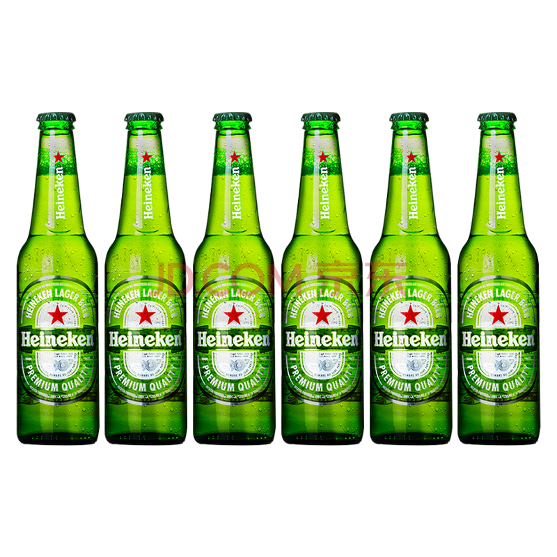 喜力星银(heineken silver)荷兰品牌 喜力啤酒瓶装 330ml 听装整箱