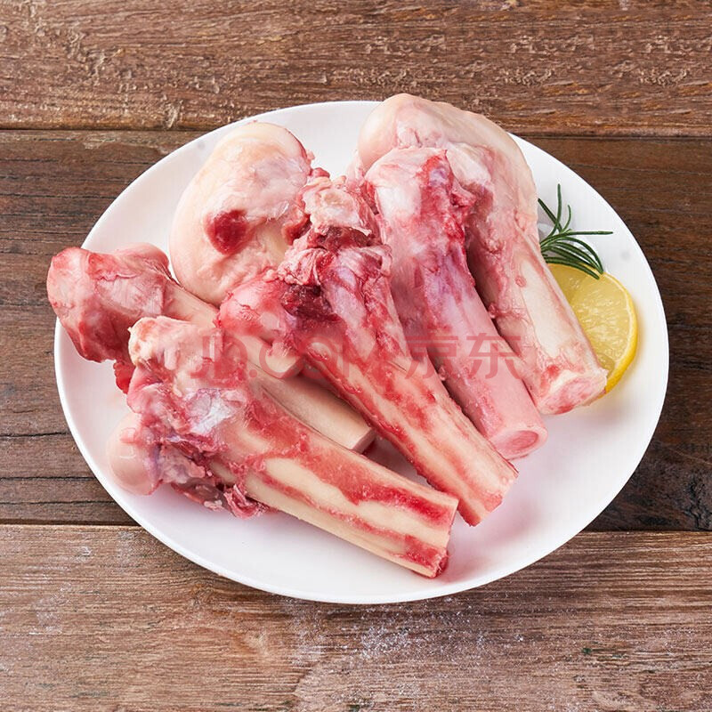 宁夏滩羊棒骨新鲜羔羊腿骨髓羊骨汤骨头食材2斤