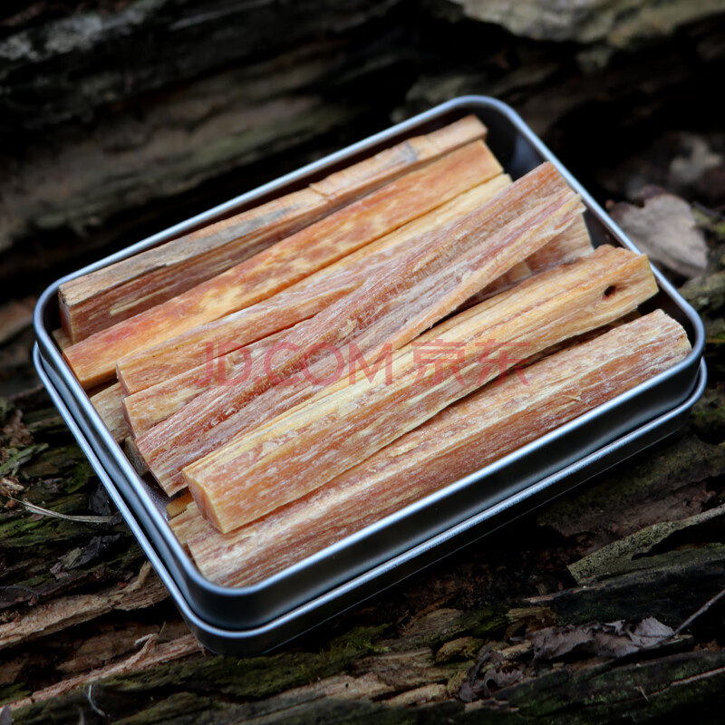 户外野营生存高油脂松明精品盒装 引火点火松明子 松明 盒子