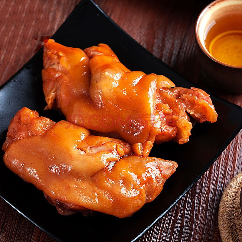 金饭屋酱猪蹄300克真空装即食卤味猪爪熟食猪脚猪手猪肉类小吃食品