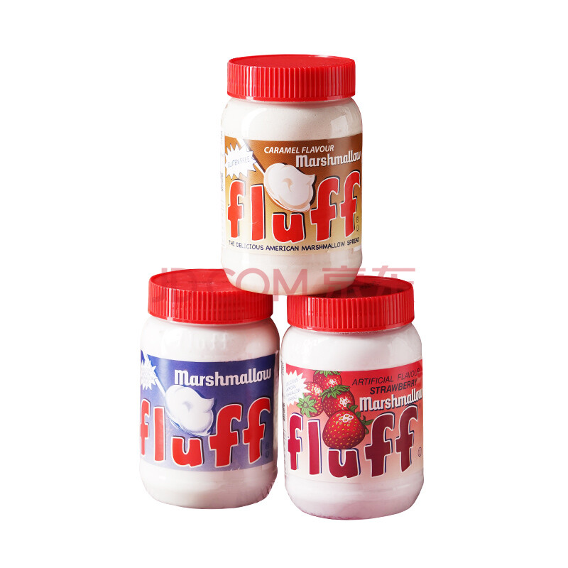 美国法罗夫液体棉花糖草莓味0脂肪罐装拉丝雪花酥奶枣烘焙专用 【奶油