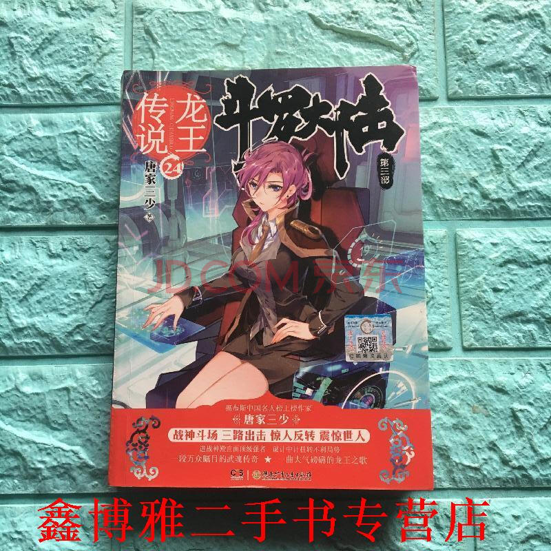【二手8成新】斗罗大陆3龙王传说24 唐家三少 唐家三少 著 湖南少年