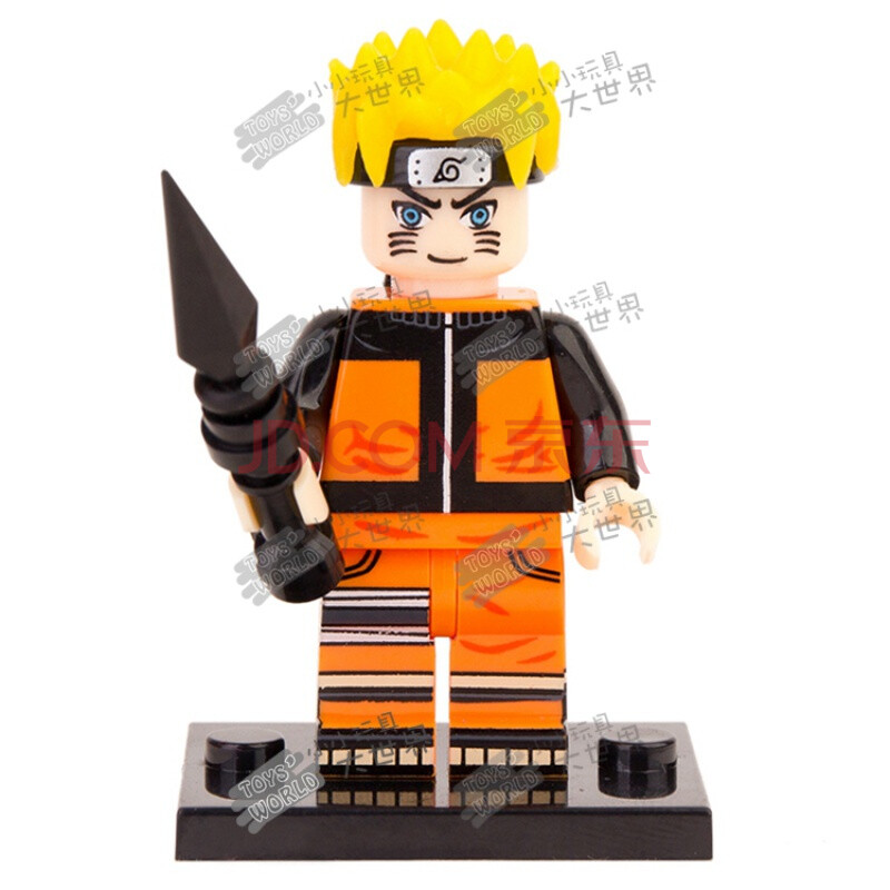 兼容乐高kdl801火影幻影忍者晓佐助鼬鬼鲛飞段佩恩积木人仔玩具 kf784
