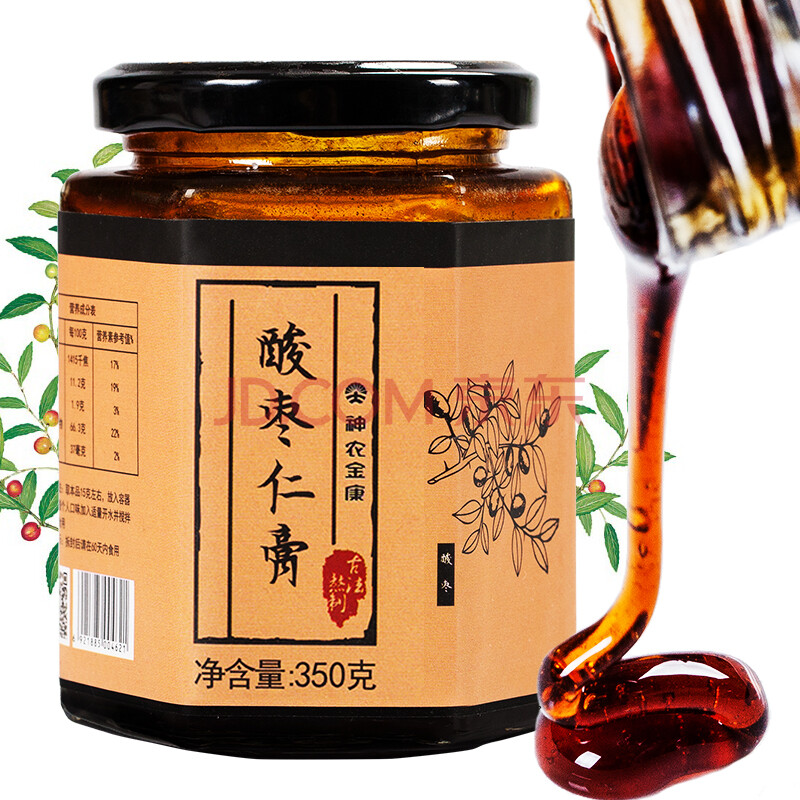神农金康酸枣仁膏350g 复方酸枣仁膏滋茶