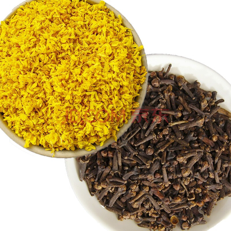 钓鱼花茶泡水火锅底料调料卤菜 公丁香100g 桂花100g